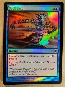MTG 1x FOIL Spell Snip Shards of Alara Pauper Magic the Gathering Card x1 NM - Picture 1 of 1
