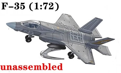 1/72 US F-35 Lightning II Fighter Plastic Painted Unassembled Toy Model #4 - Image 1 of 4