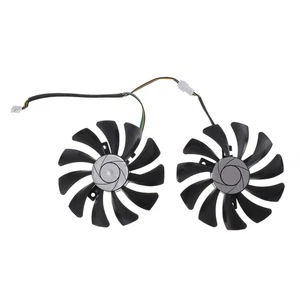 1 Pair Graphic Fans Video Fans Video Replacement Cooling Fan - Zdjęcie 1 z 12