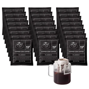 Copper Cow Premium Pour Over Caffè Vietnamita Monodose | Nero Classico |... - Foto 1 di 4