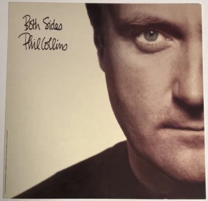 PHIL COLLINS Both Sides 12x12 record store promo poster flat 2sided 1993 GENESIS - Picture 1 of 2