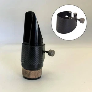 Sax Ligature PU Leather Easy Installation Tear Resistant Practical Sturdy - Bild 1 von 7