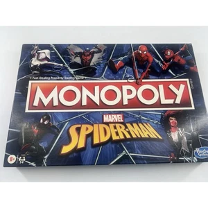 NEW Disney Monopoly Marvel SPIDER-MAN Edition Board Game Hasbro Collectible - Picture 1 of 4