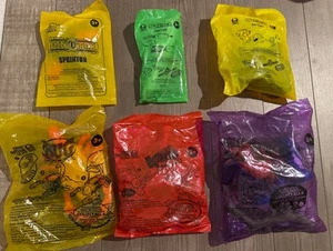 6 Vintage Taco Bell Kinder Mahlzeit Preis Spielzeug Dino Tek Bug Tronix Spy Tek Hyper Hoop - Bild 1 von 10