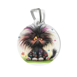 Bunte Tiermarke für Hunde, anpassbarer Haustierausweis, lustiges Hundezubehör, süß [...] - Bild 1 von 5