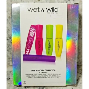 Wet n Wild Mini Mascara NIB Mini Max Mega Protein Length Plump More 5 in Box - Picture 1 of 3