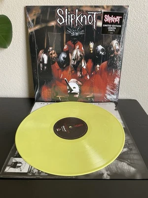 Slipknot by Slipknot (Record, 2022) Limited Edition (Yellow) NM/NM Played Once! - Image 1 of 2