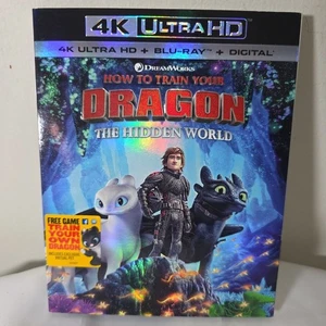 How To Train Your Dragon: The Hidden World 4K UHD Blu-Ray NEW Sealed +Slip Cover - Bild 1 von 6