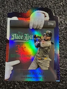 2025 Topps Holiday Making The Nice List #MNL5 Luis Arraez San Diego Padres  - Bild 1 von 2
