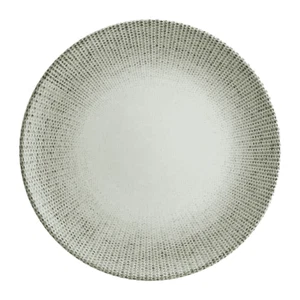 Set 6 Platos Pisos Sway Beis Y Verde de Porcelana 30CM - BONNÀ - Restaurante - Imagen 1 de 1