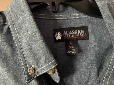 duluth trading alaskan hardgear shirt xl Button Down Long Sleeve  - Image 1 of 4