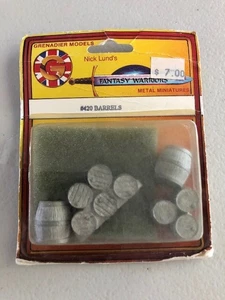 Grenadier Miniatures Pack Barrels #420 Fantasy Warriors Dungeons & Dragons D&D - Bild 1 von 1