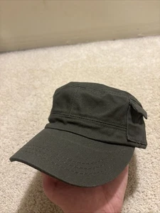 Unbranded Green Military Style Hat  Cotton One Size - Picture 1 of 15