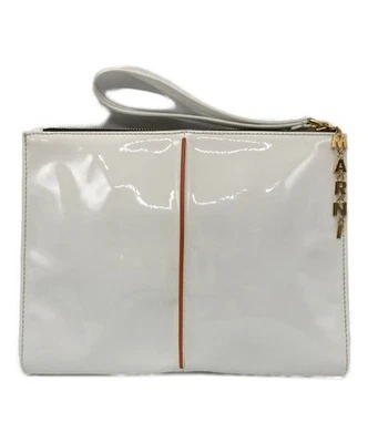 Bolso clutch MARNI charol blanco PHMO0001X2 Foto 1 de 4