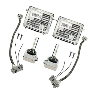 2x OEM 14-20 Jeep Grand Cherokee Xenon Ballast & D3S Bulb Wire Kit Control Uniee - Foto 1 di 14