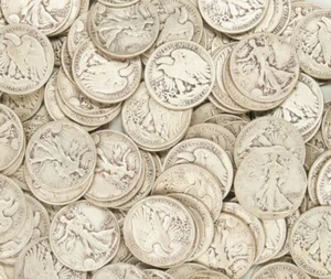 ๐ฅ Walking Liberty Coin Lot - CHOOSE HOW MANY - 90% Silver Half Dollar Coins ๐ฅ - Picture 1 of 1