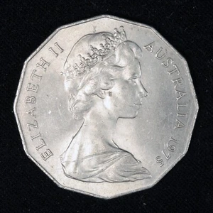 1975 AUSTRALIAN 50 CENT COIN in Good Condition-SCARCE COIN⭐️ - Picture 1 of 5