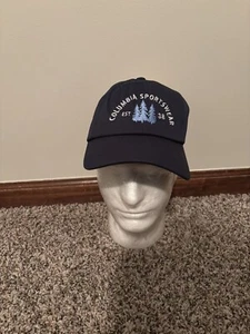 Nuevo Columbia ROC Ii Sombrero Columbia Ropa Deportiva ESt 38 Azul Marino Omni Tono Ajustable - Imagen 1 de 7