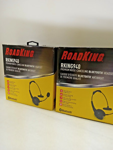 2/$39.99 RoadKing RKING940 Premium Noise-Canceling BLUETOOTH Headset