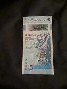 limited edition £5 note of the AB denomination - Picture 1 of 3