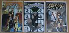 "ALL NO. 1's" LOT - BLACK AXE, CYBERELLA & DARKSIDE - ALL HIGH GRADE ISSUES