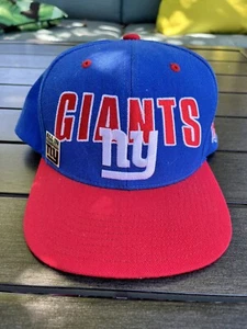 New York Giants Mitchell & Ness NFL Snapback Hat- With 2011 Champions Pin GMEN - Picture 1 of 6