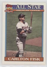 1991 O-Pee-Chee Carlton Fisk #393 HOF