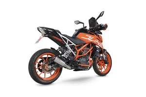 KTM Duke 390 17-20 Scorpion Exhaust Silencer Red Power SS Slip-on PKT83SEO - Picture 1 of 14