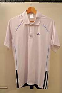 Adidas Sport Polo Polyester weiß Herren Größe S, sehr guter Zustand - Bild 1 von 3
