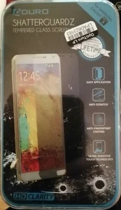 Duro ShatterGuardz Screen Guard for Samsung Note 3. (1Pc) New in Open Packaging - Bild 1 von 2