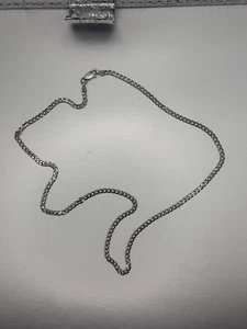 Collana catena Italia P.Lux argento sterling 925 grammi 5,3 - Foto 1 di 9