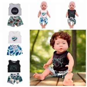 Summer Suit 18 Inch Doll Cloth Little Boy Boy Doll Cloth Boys and Girls - Picture 1 of 15