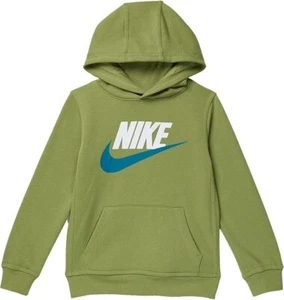 NEW GREEN Nike Boy's Club HBR Pullover (Little Kids Size 7) 86G703 E2C NWT - Picture 1 of 2