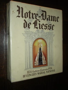 NOTRE-DAME DE LIESSE - 8e Centenaire 1934 IIIe congès marial national - Aisne b - Imagen 1 de 9