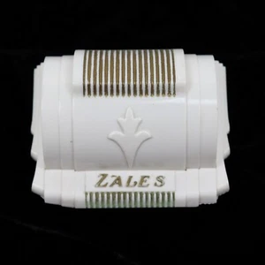 Vtg Art Deco Zales Jewelers Ring Presentation Box Celluloid Warner Engagement - Picture 1 of 9