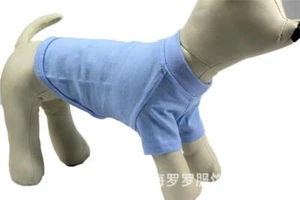 Moda Color Caramelo Mascotas Perro Mezcla de Algodón Chaleco Camisetas Chaqueta Grande Ropa para Perros - Imagen 1 de 23