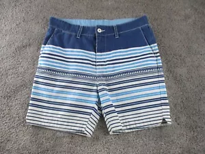 Element Boardies/Board Shorts 32 W34 Blue Striped Drawstring Beach Swim - Picture 1 of 9