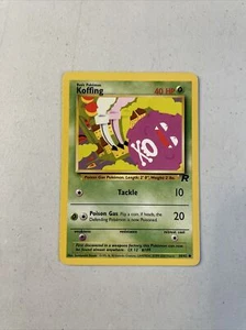 Pokemon TCG 2000 Team Rocket Trading Card -- Koffing 58/82 - Picture 1 of 2