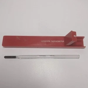 Vintage, Patterson Certified Thermometer 5'' with Protective Hard Storage Case - Picture 1 of 9