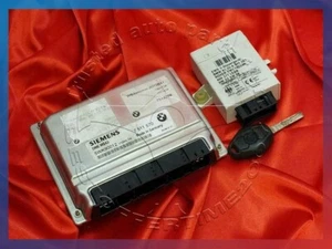 BMW E36 E46 E39 E53 3 5 Z3 X5 series M54 ENGINE SET ECU DME MS43 MODULE EWS3 KEY - Picture 1 of 9