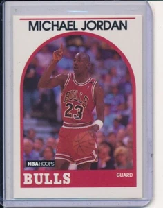 Michael Jordan 1989-90 NBA Hoops Basketball #200 (H) - Picture 1 of 1