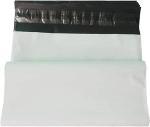 11 X 15.2 Inch White Poly Mailers, Self-Sealing Shipping Envelopes Water Resist - Picture 1 of 12