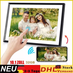 AiMOR WLAN Digitaler Bilderrahmen 10,1 Zoll 32GB IPS-Display mit Touch-Funktion - Bild 1 von 12
