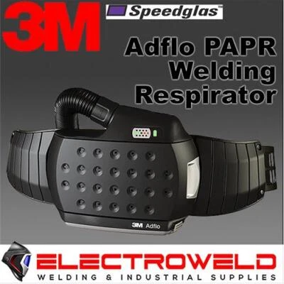 3M Speedglas Soldadura Respirador Cinturón Adflo PAPR Sistema de Aire Casco 9... - Imagen 1 de 4