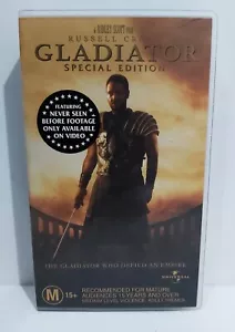GLADIATOR SPECIAL EDITION Includes Footage Only Available On Video LIKE NEW - Picture 1 of 5