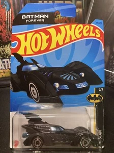 2023 Hot Wheels Batman Forever Batmobile Batman 2/5 #55 - Picture 1 of 4