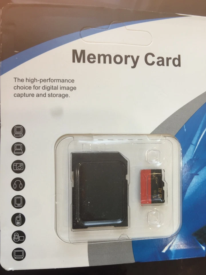 1TB High Speed ​​For Micro SD SDXC Class 10 Micro SD Card with Adapter new - Image 1 of 1