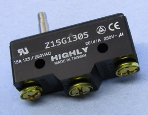 Philmore 30-18144 SPDT ON-(ON) Extended Plunger, Heavy Duty Snap Action Switch - Picture 1 of 1