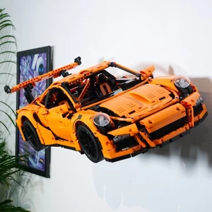 Wall Mount for LEGO Technic 42056 Porsche 911 GT3 RS Durable 3D Printed Design - Picture 1 of 7