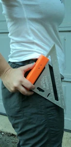 7'' EZ SQUARE BELT HOLDER Tool Clip METAL PARTS for 7" Speed Square Made in USA! - Picture 1 of 13